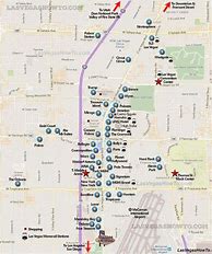 Image result for Las Vegas Strip Attractions Map