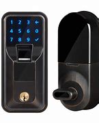 Image result for Fingerprint Door Lock System Brass