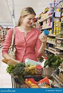 Image result for Woman Buying Groceries