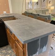 Image result for Finished Concrete Countertops