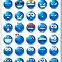 Image result for Blue Color Emoji