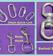 Image result for Oval Straight Snap Hook