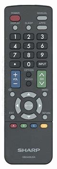 Image result for Sharp TV Remote Input Button