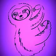Image result for Sloth in Pajamas Cartoon