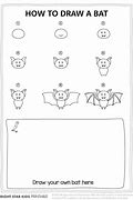 Image result for Bright Bat Drawing