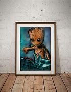 Image result for Baby Groot with Death Button