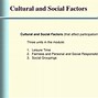 Image result for Social and Cultural Factors Definition