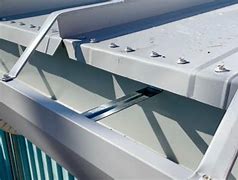 Image result for Metal Roof Gutter Hangers