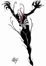 Image result for Lady Venom Drawing
