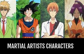 Image result for Martial Arts Anime Characters