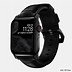 Image result for Leather Apple Watch Band On Black