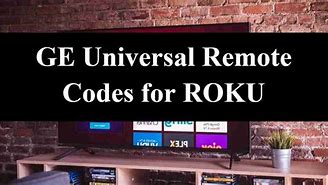 Image result for Jasco Universal Remote Codes for Roku