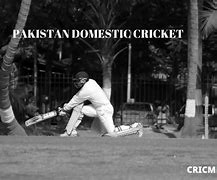 Image result for Pakistan Domestic Cricket