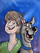 Image result for Scooby Doo Acrylic Painting
