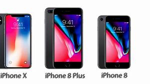 Image result for Comparison iPhone X iPhone 8