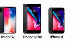 Image result for iPhone X Comparison to iPhone 8 Plus Size