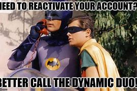 Image result for Dynamic Duo Sales Team Meme