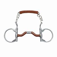 Image result for Straight Bar Kimblewick with Small Tongue Groove and Hackamore Bit