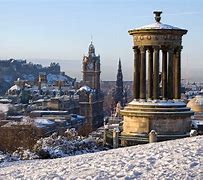 Image result for Edinburgh Scotland Winter Snow