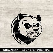 Image result for Angry Panda SVG