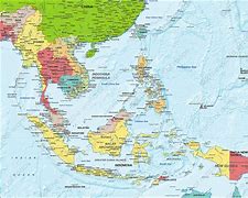 Image result for Southeast Asia On a World Map