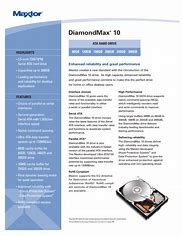 Image result for Maxtor DiamondMax Data Sheet