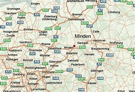 Image result for Minden Germany Map