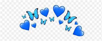 Image result for Blue Butterfly Emoji Crown