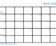 Image result for Month of April Calendar