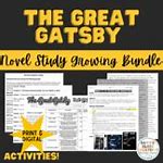 Image result for The Great Gatsby One-Pager