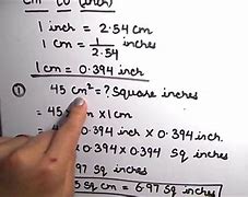Image result for Square Centimeters to Inches
