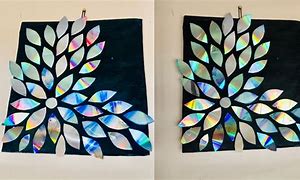 Image result for Art Projects with Old CDs