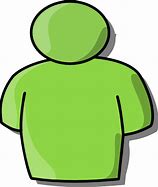 Image result for Person Shape Green