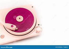 Image result for Vintage Pink Record Player