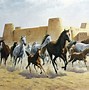 Image result for Arab Horse Oil Painting