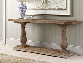 Image result for Wooden Console Table