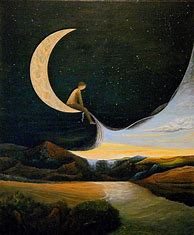 Image result for Moon Surreal Art