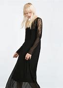 Image result for Black Zara Dress