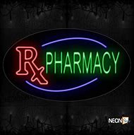 Image result for Neon Pharmacy RX Sign