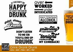 Image result for Funny Alcohol Sign SVG