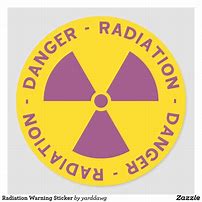 Image result for 1 Inch Radiation Stickers