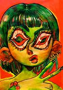 Image result for Weird Trippy Drawings