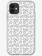 Image result for Red with Black Heart Phone Case
