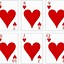 Image result for 7 Hearts Playing Card Custom-Size