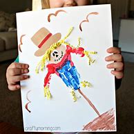 Image result for Handprint Scarecrow