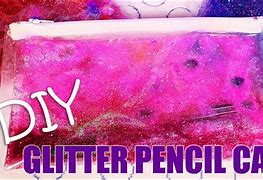 Image result for Liquid Glitter Pencil Case