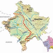 Image result for Kosovo River Basin Map