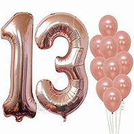 Image result for 13 Balloons Rose Gold