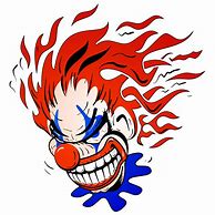 Image result for Scary Clown Artwork