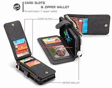 Image result for iPhone 8 Zipper Wallet Case for Men